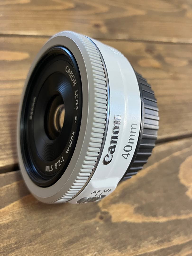 canon EF 40mm f2.8 白玉 パンケーキ フルサイズ　レア