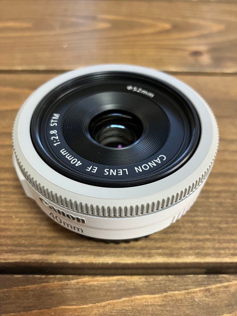 canon EF 40mm f2.8 白玉 パンケーキ フルサイズ　レア