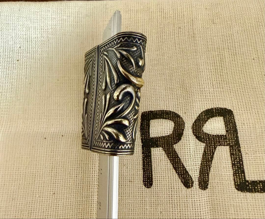 い*ー様 絶版品 RRL ブラス バンダナスライダー　 ☆ ロングホーン➕RRL