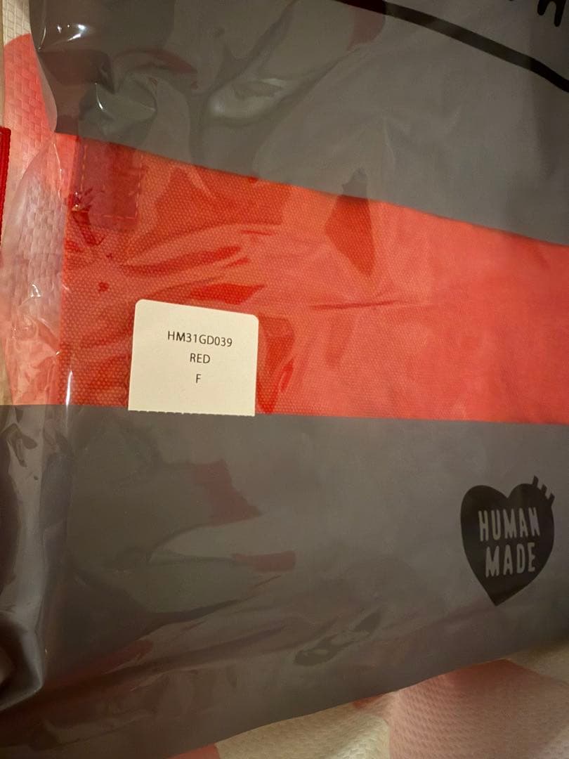 バッグ human made balloon tote \"Red\"