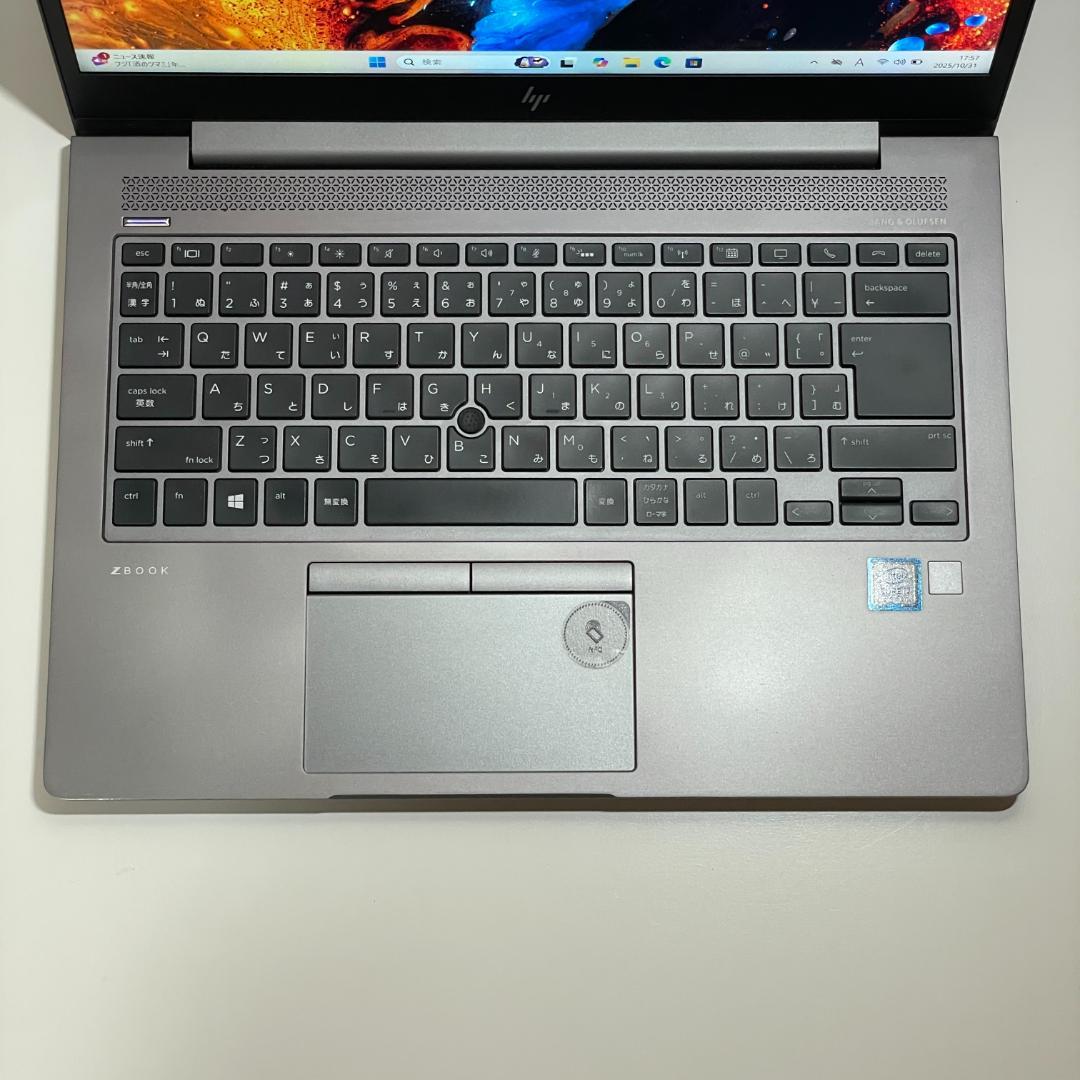 第8世代i7 HP ZBook 14u G6 メモリ16GB グラボ ノートPC