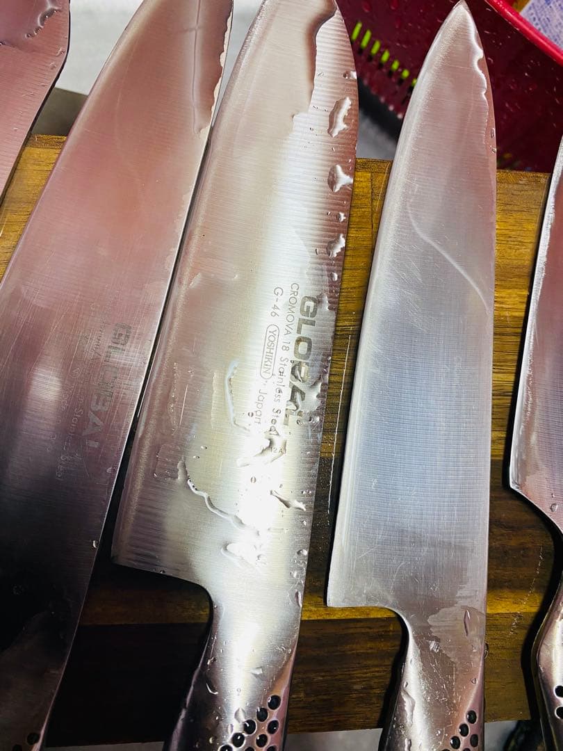 GLOBAL包丁セット 6本