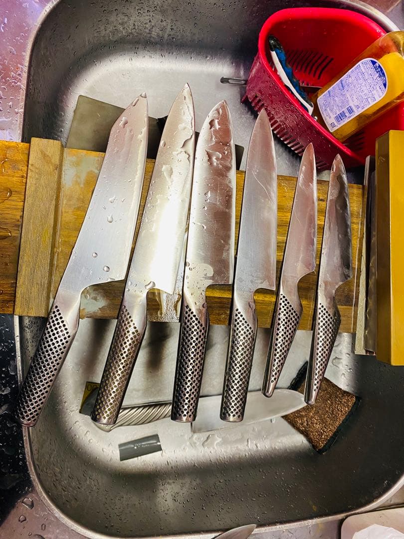 GLOBAL包丁セット 6本