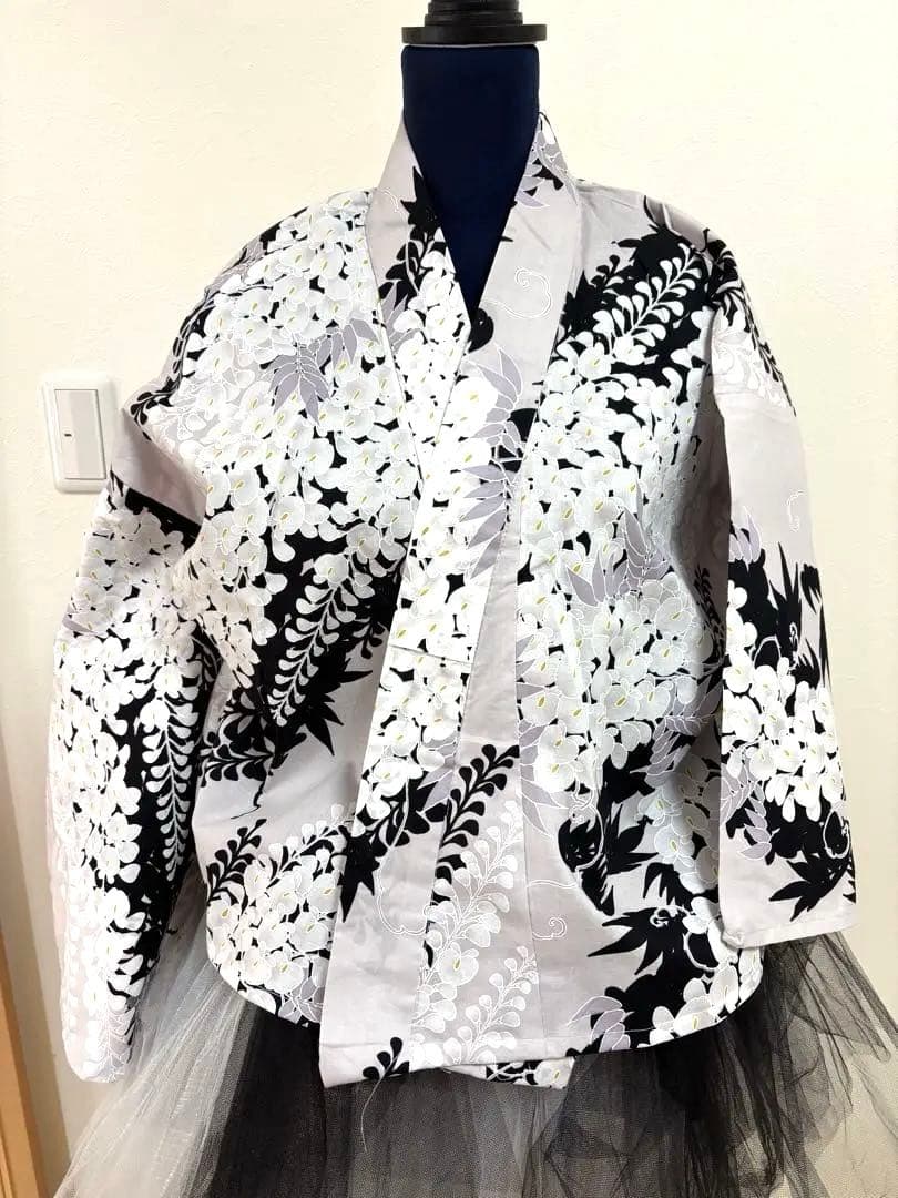 創作】オリジナル浴衣 ミニ丈 浴衣ドレス