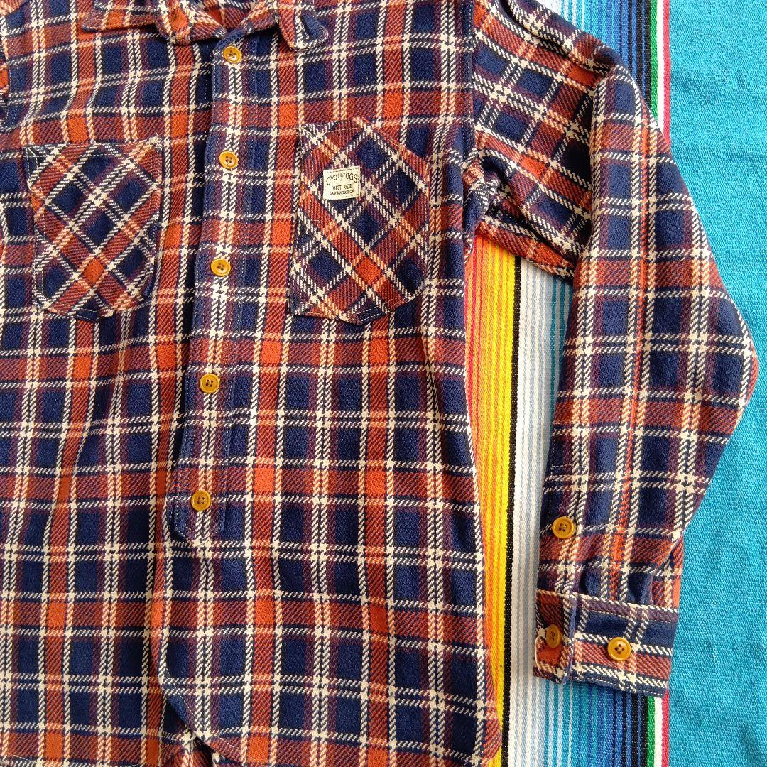 名作逸品！極美品！ウエストライド★WESTRIDE★ヘビーネルシャツ★日本製