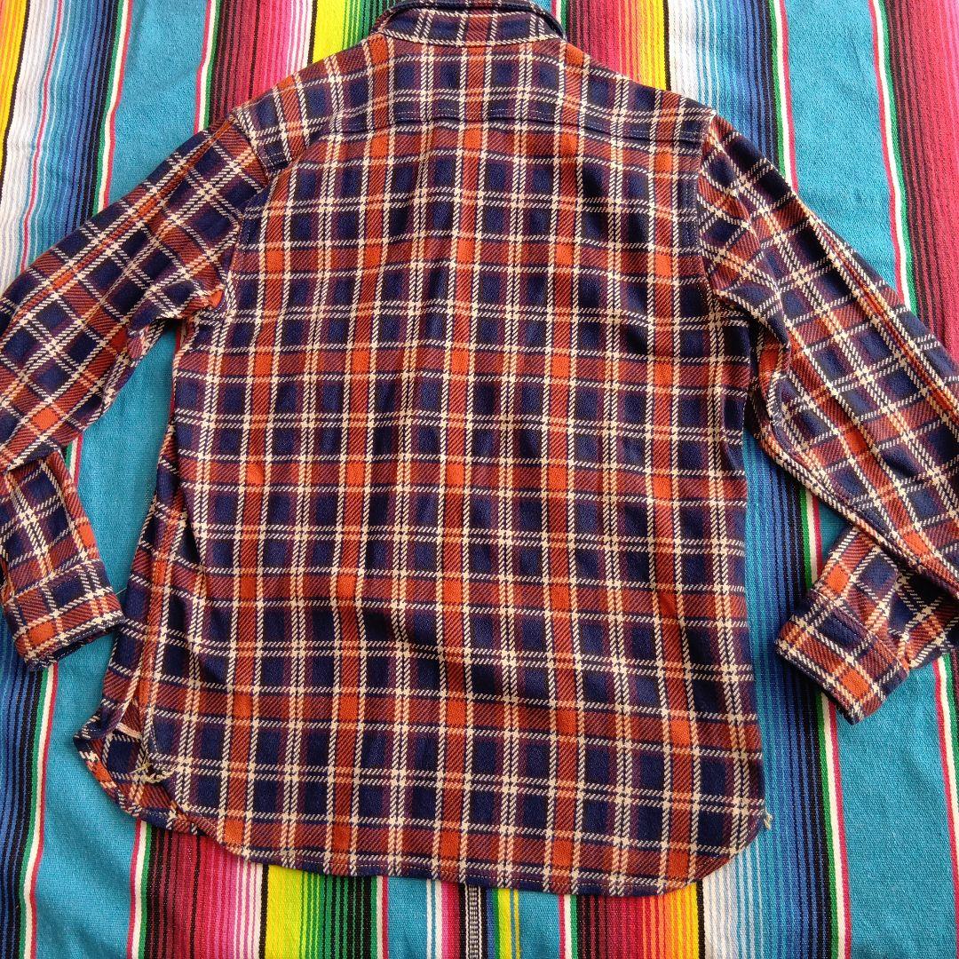 名作逸品！極美品！ウエストライド★WESTRIDE★ヘビーネルシャツ★日本製