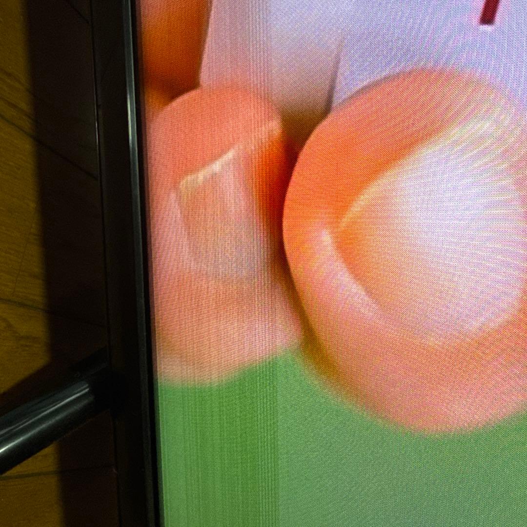 アイリスオオヤマ55インチ液晶テレビ 4K対応。セミジャンク