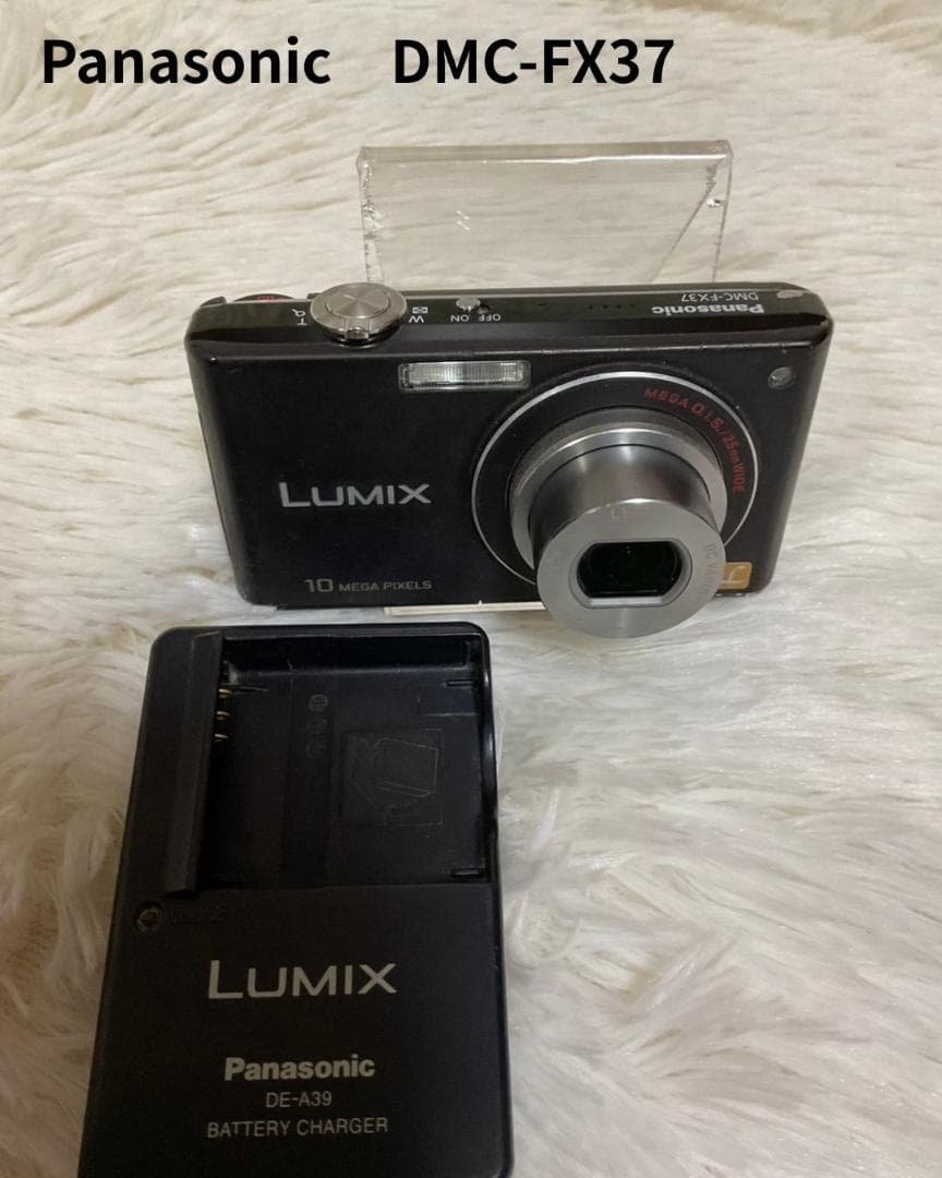 【簡易動作確認済】Panasonic LUMIX DMC-FX37 コンデジ