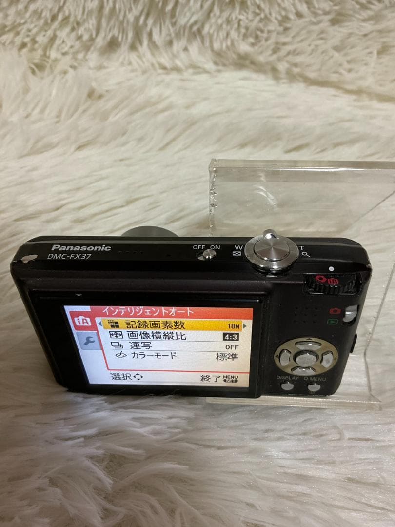 【簡易動作確認済】Panasonic LUMIX DMC-FX37 コンデジ