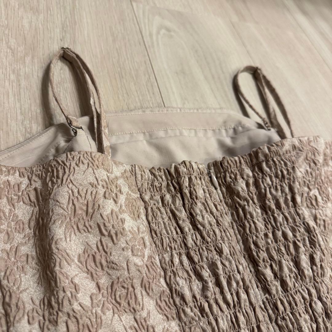 SNIDEL ボレロセットジャガードドレス　1