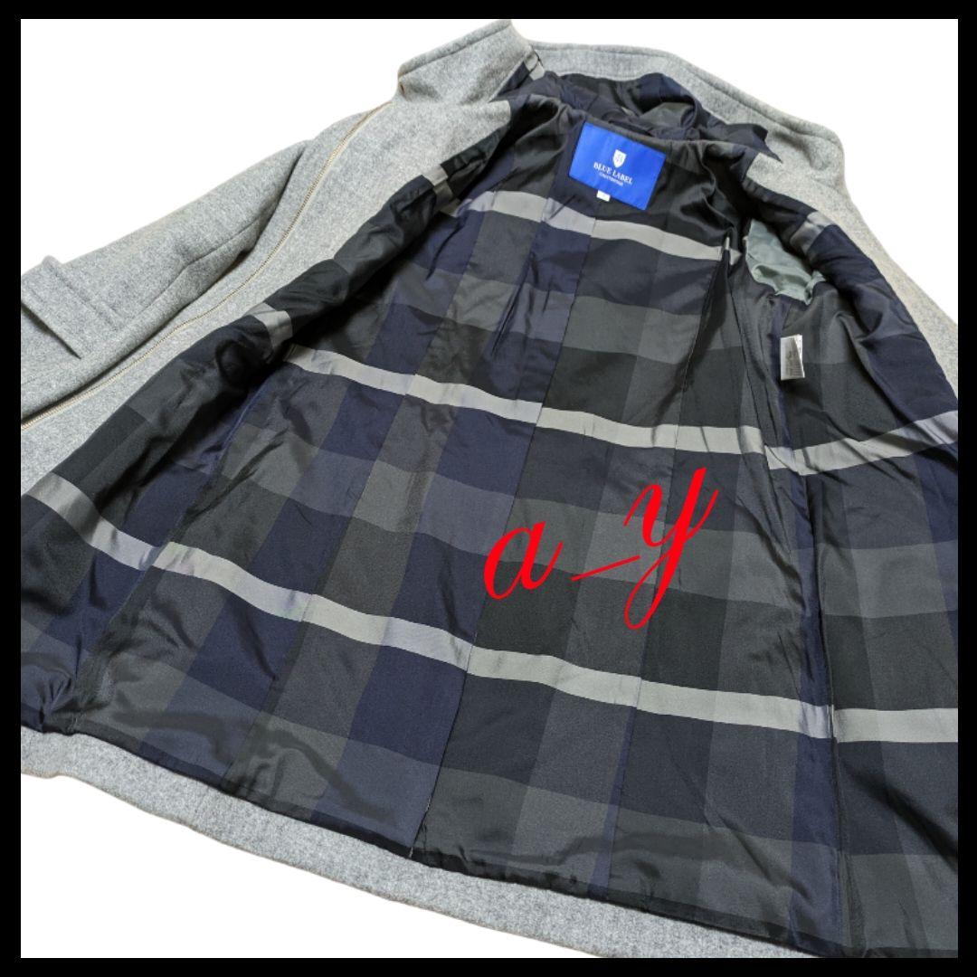 【状態良好】ブルーレーベルクレストブリッジ☆ダッフルコートミドル丈