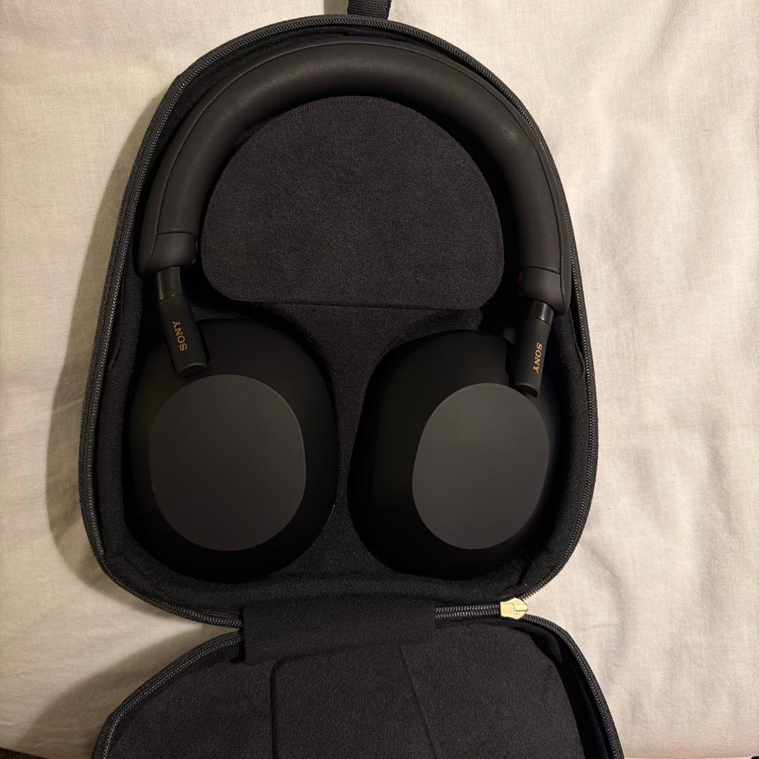 WH-1000XM5 ソニー ワイヤレスヘッドホン ブラック 黒 SONY