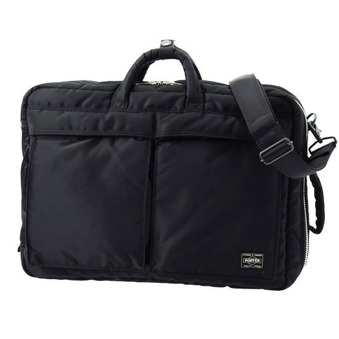 新品未使用✨廃盤 ポータータンカー ビジネスバッグ 3way A4可 大容量 黒
