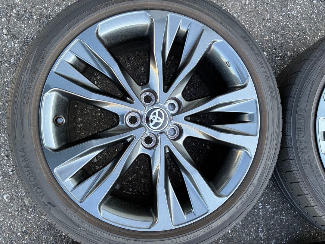 値下げ早い物勝ちです‼︎ カローラツーリングWxB純正17インチ 4本セット