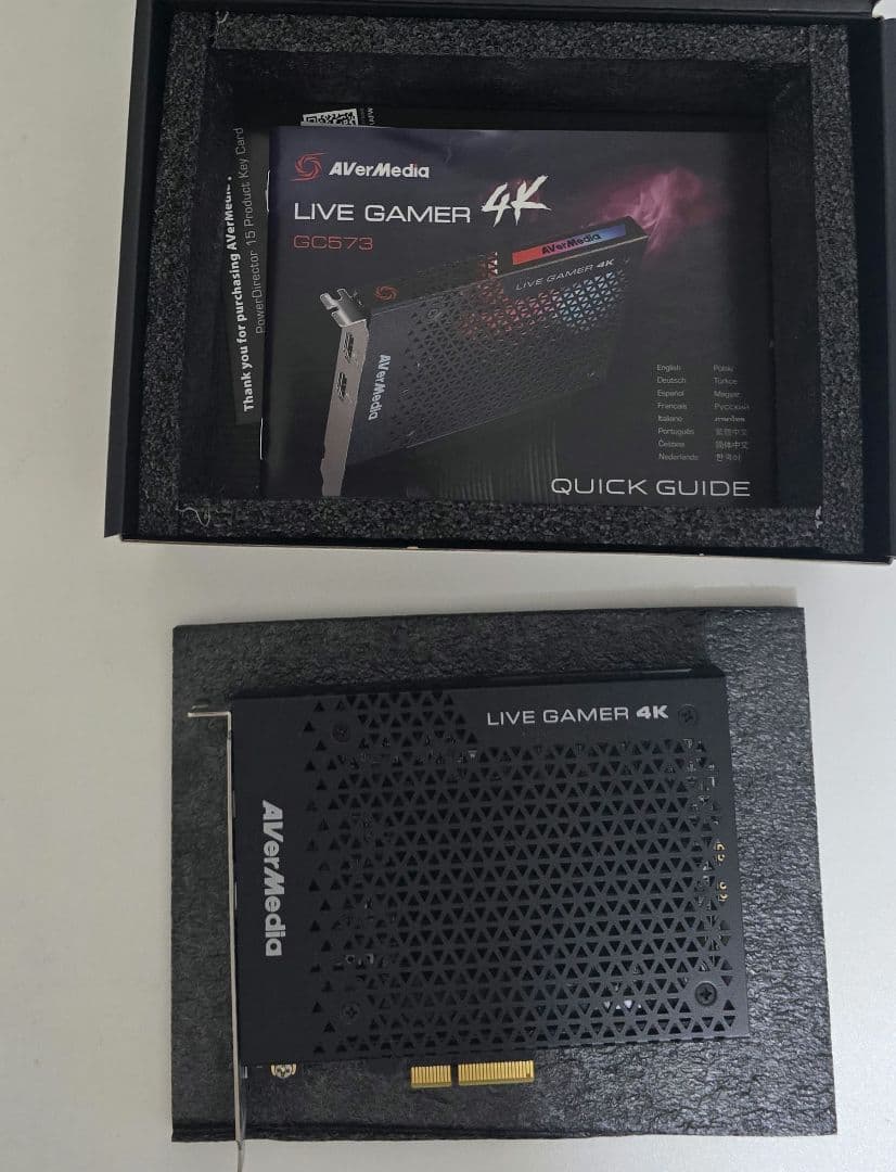 ビデオキャプチャー・キャプチャーボード AVerMedia LIVE GAMER 4K GC573