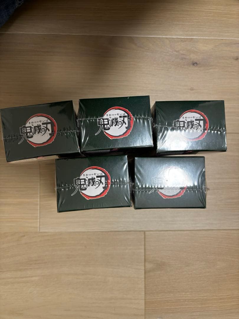 【シュリンク付き】ビルディバイド　鬼滅の刃　5BOX