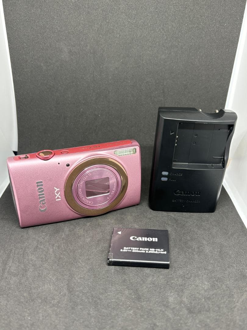 【美品】Canon IXY630 ピンク 充電器付 コンデジ