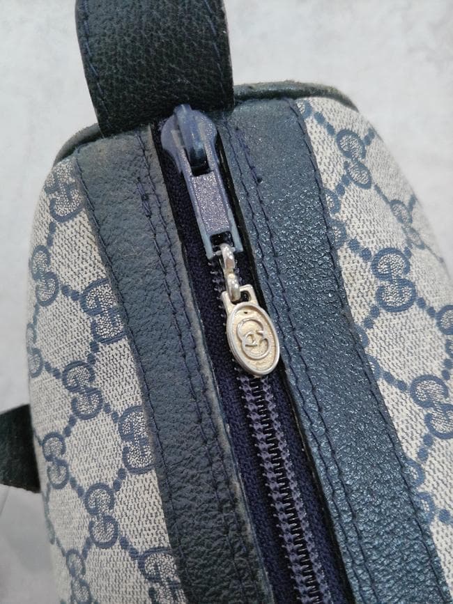 OLD GUCCI オールドグッチ シェリーライン GG柄 ミニボストンバッグ