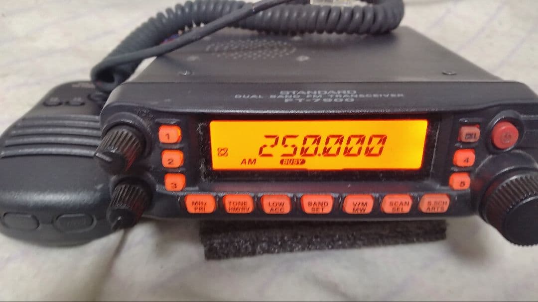 STANDARD FT-7900 デュアルバンドFMトランシーバー ジャンク