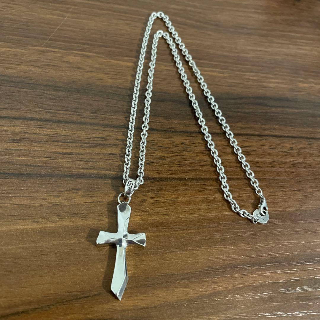 GARNI ガルニ シルバー クロスネックレス