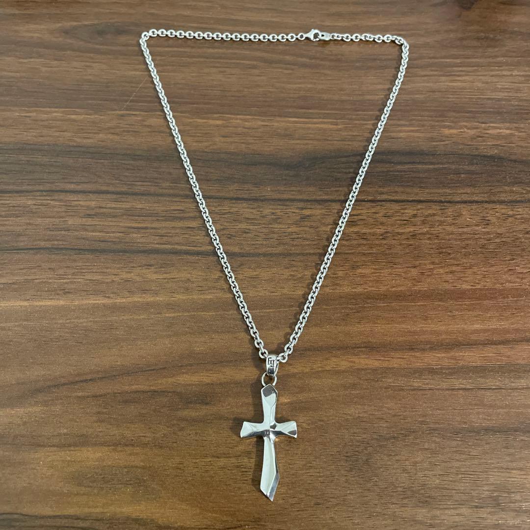 GARNI ガルニ シルバー クロスネックレス