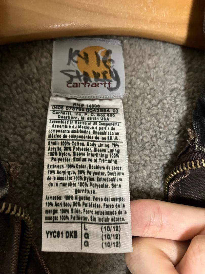 M*n様 carhartt ジャケット DKB