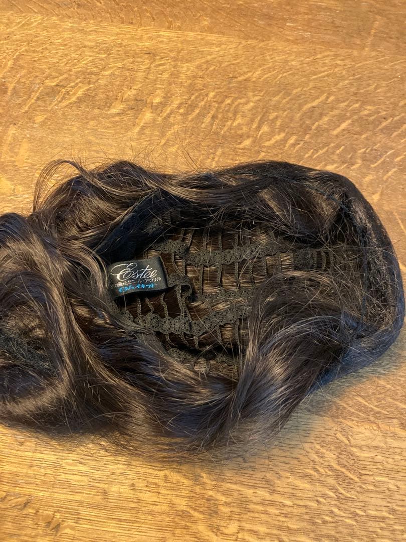 黒のウェーブロングウィッグ