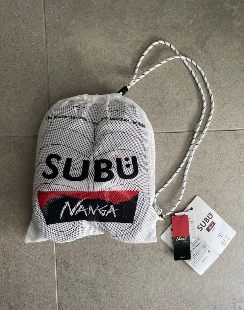 ナンガ スブ ヒノック サンダル チャコール 24-25.5cm