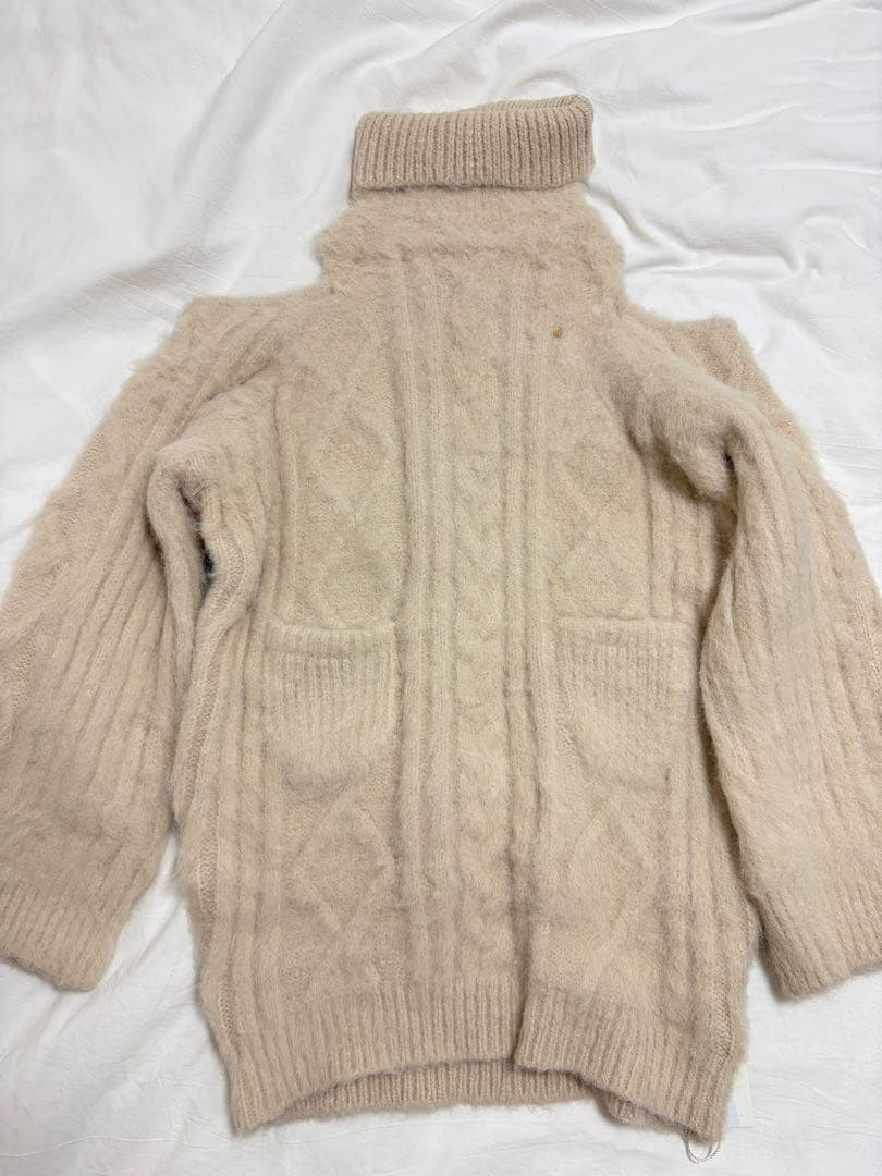 ワンピース Allyn cable knit dress