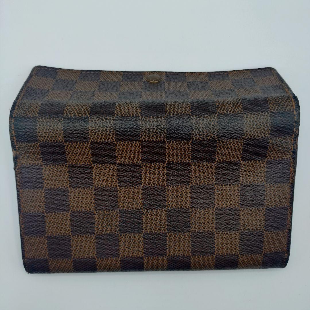 ダミエ 旧型 ポルトフォイユ サラ 長財布 2つ折り LV VUITTON