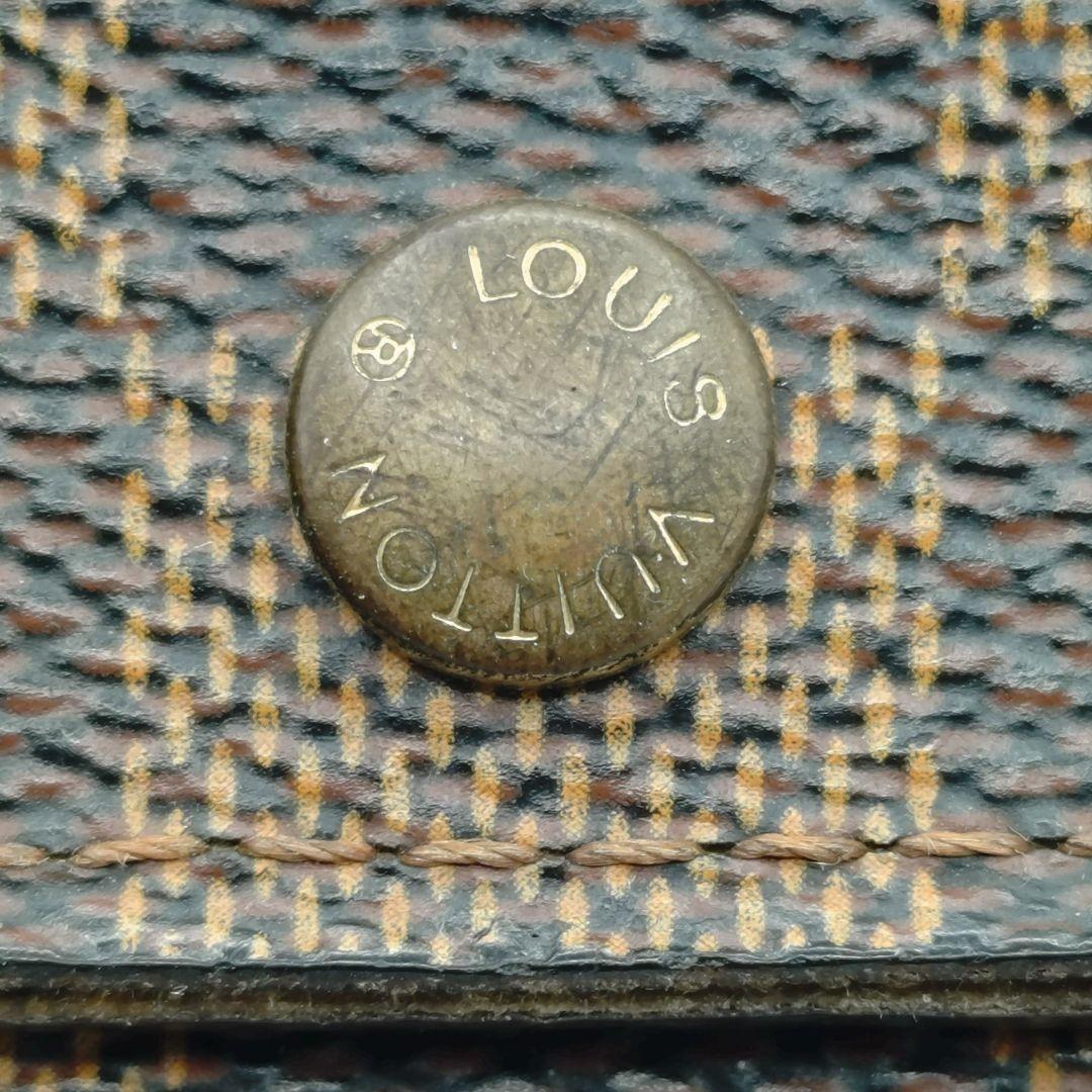 ダミエ 旧型 ポルトフォイユ サラ 長財布 2つ折り LV VUITTON