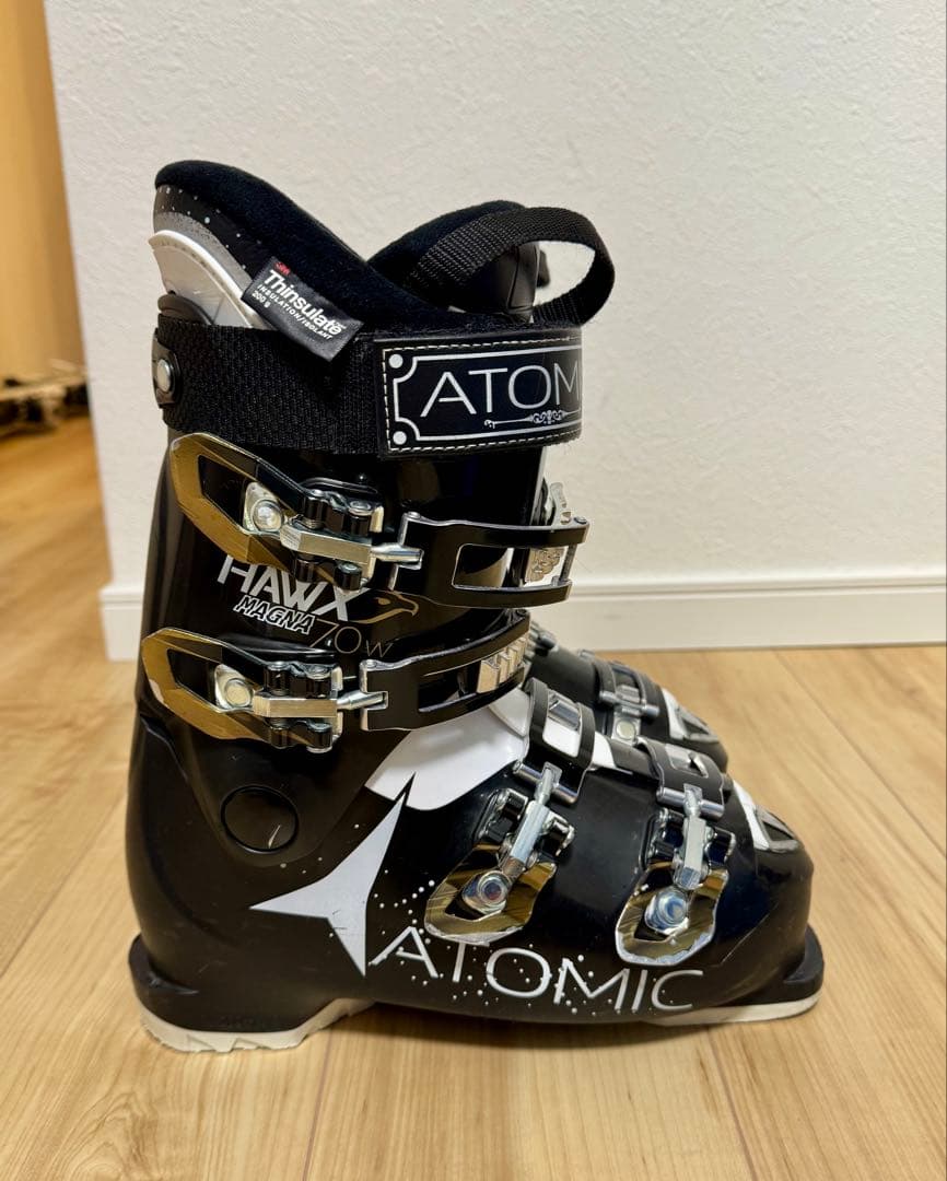 【美品】ATOMIC レディース スキーブーツ HAWX MAGNA 70W