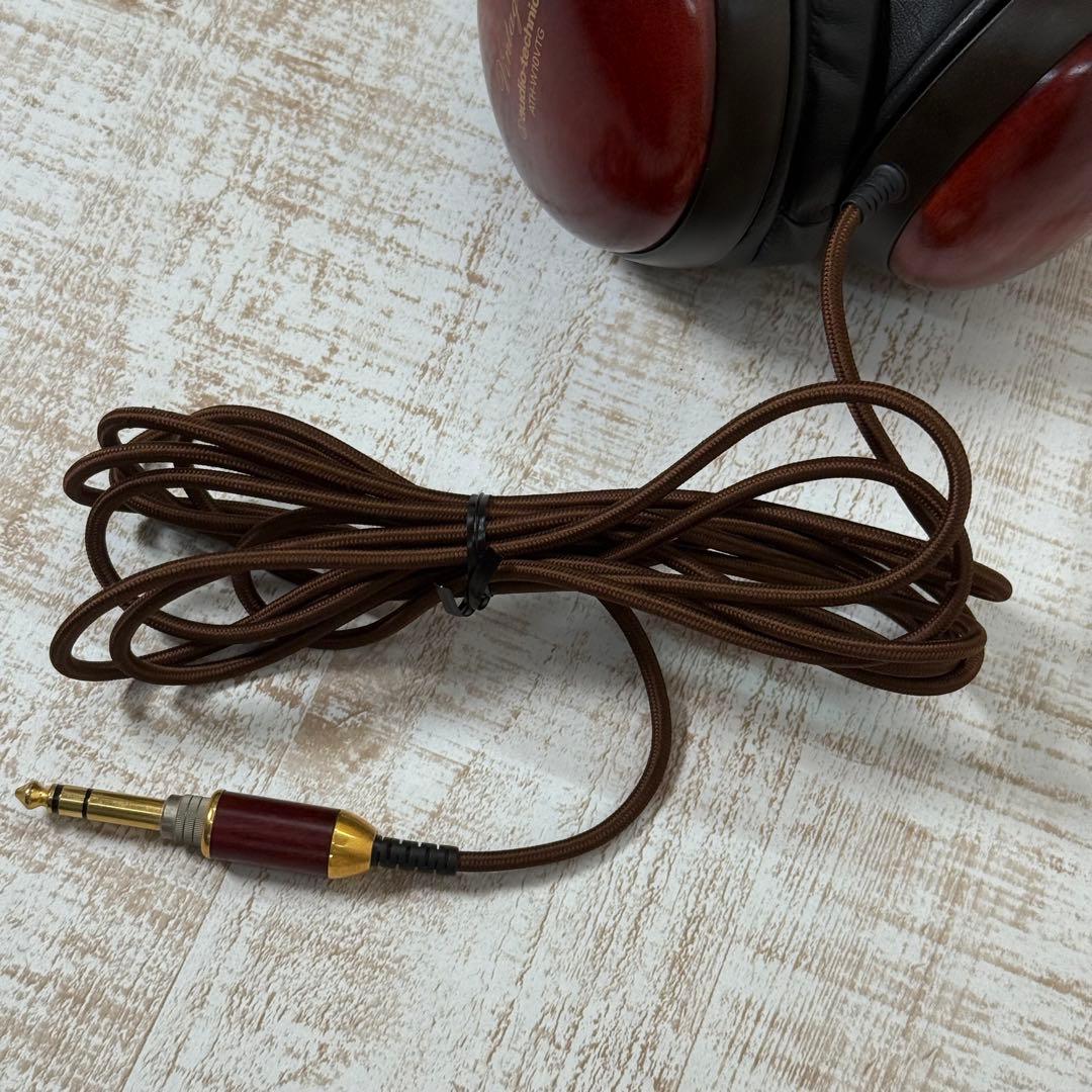 Audio Technica ATH-W10VTG ヘッドホン　イヤホン　高級