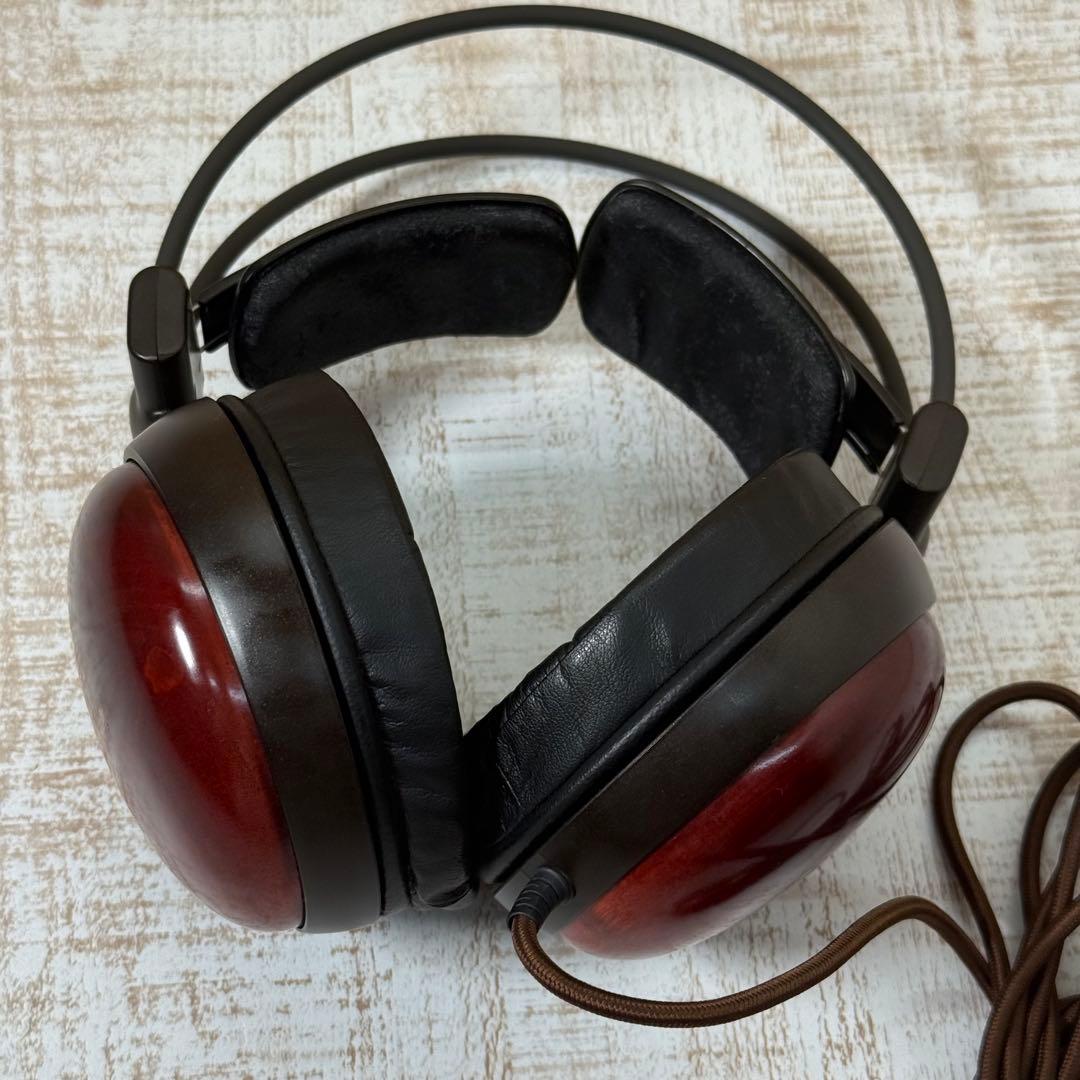 Audio Technica ATH-W10VTG ヘッドホン　イヤホン　高級