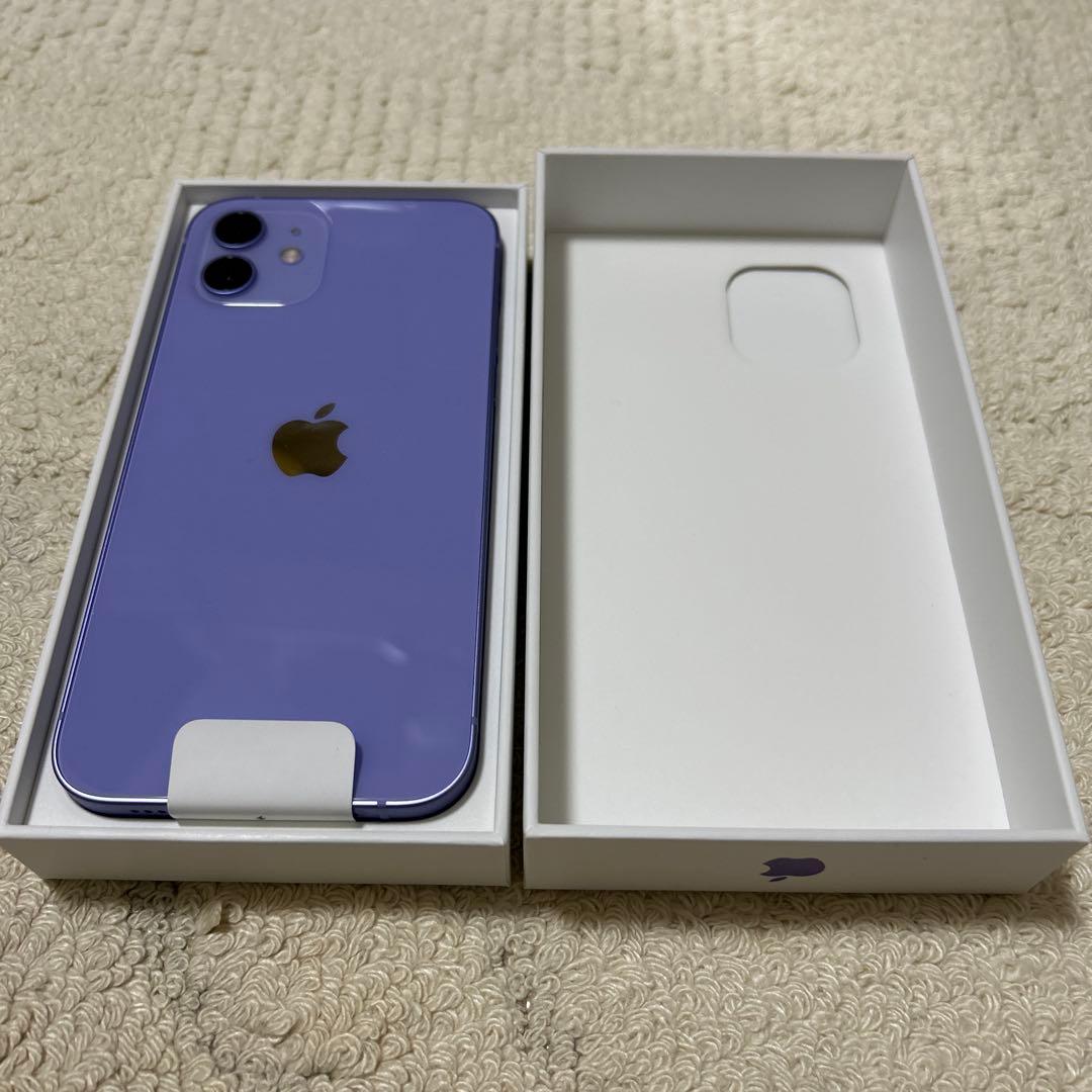 新品未使用　iPhone12 64GB パープル