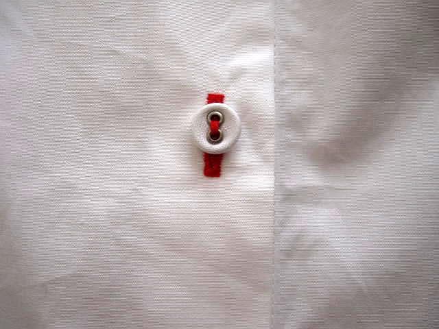 atelier naruse×THOMAS MASON コットンブラウス