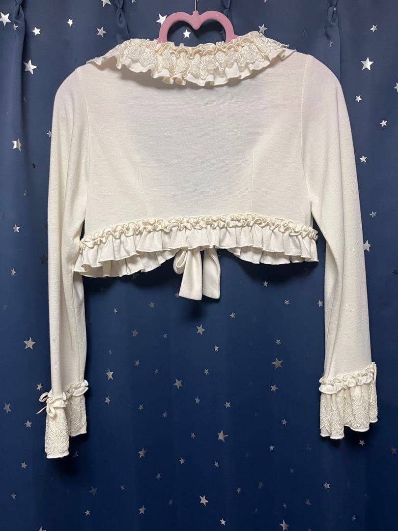 Mary Magdalene チュールレースフリルボレロ