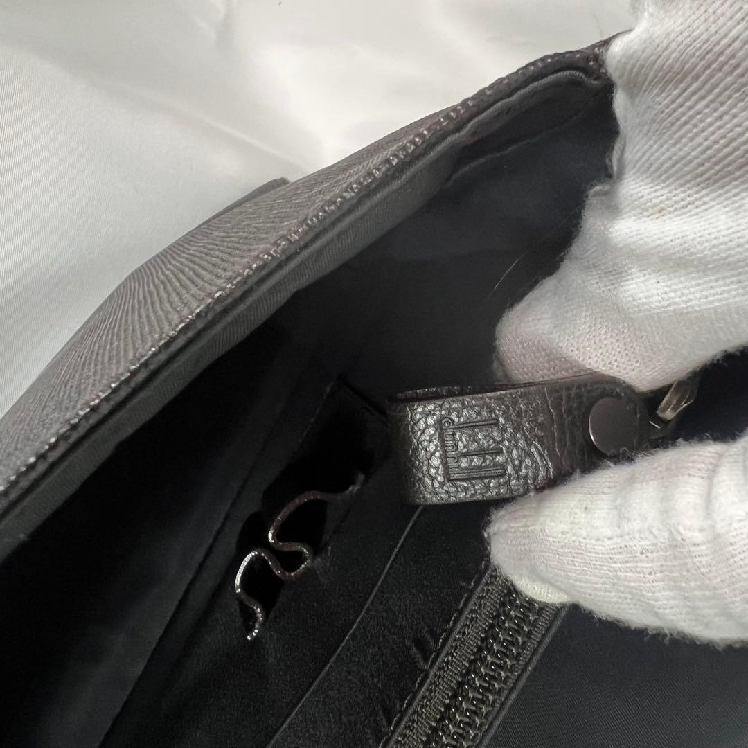 dunhill ダンヒルブラックビジネスバッグ