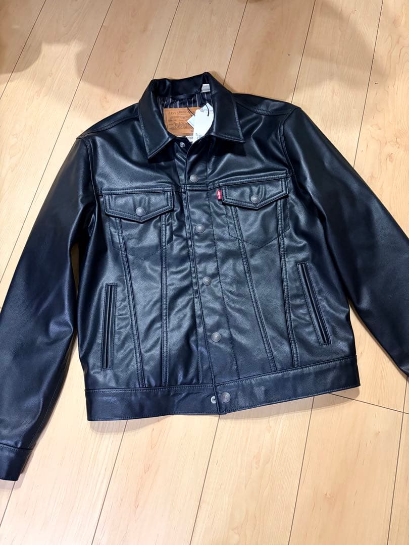 ジャケット・アウター JAPAN LIMITED LEATHER TRUCKER JACKET