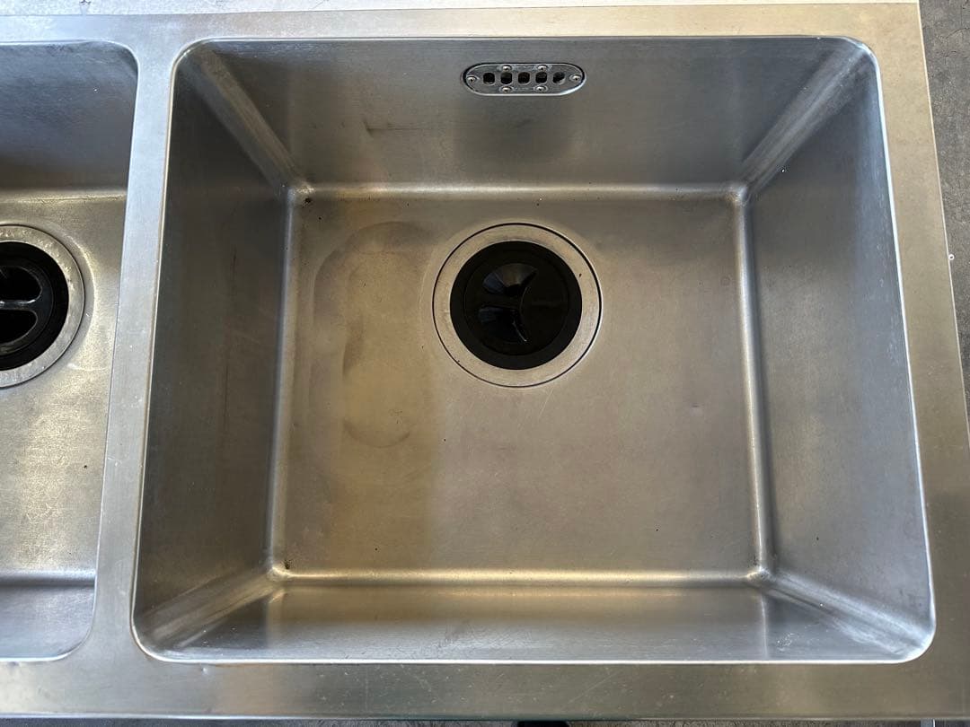 業務用 2槽シンク 流し台 ステンレス シンク 1200×600 茨城県引取歓迎