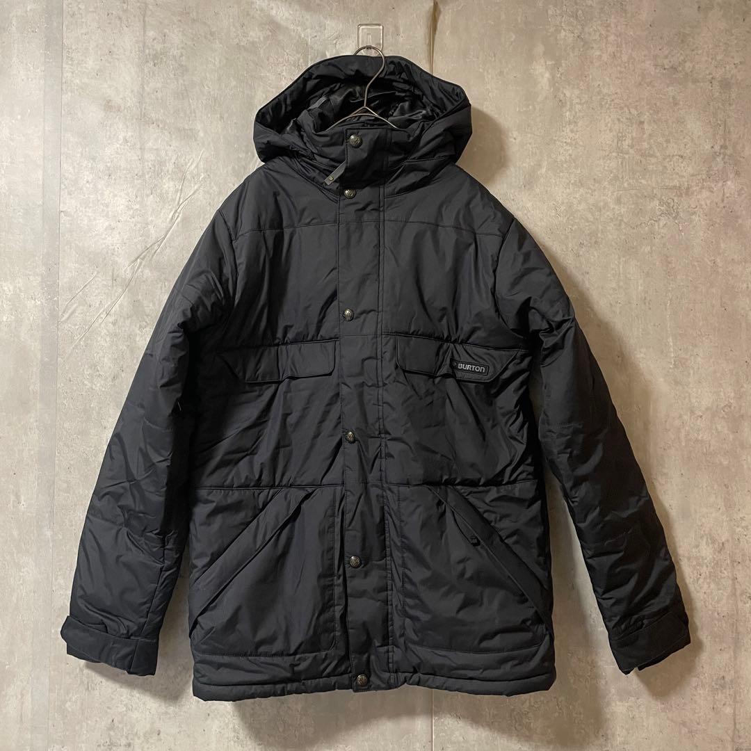 Burtonバートンスキーウェアスノーボードジャケットパーカーフード付紺ネイビー