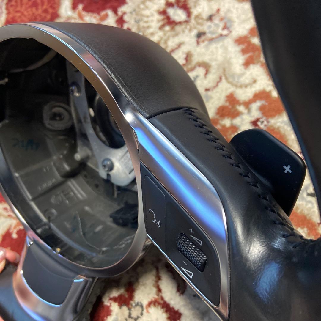 アウディ　純正　パドルシフト付ハンドル