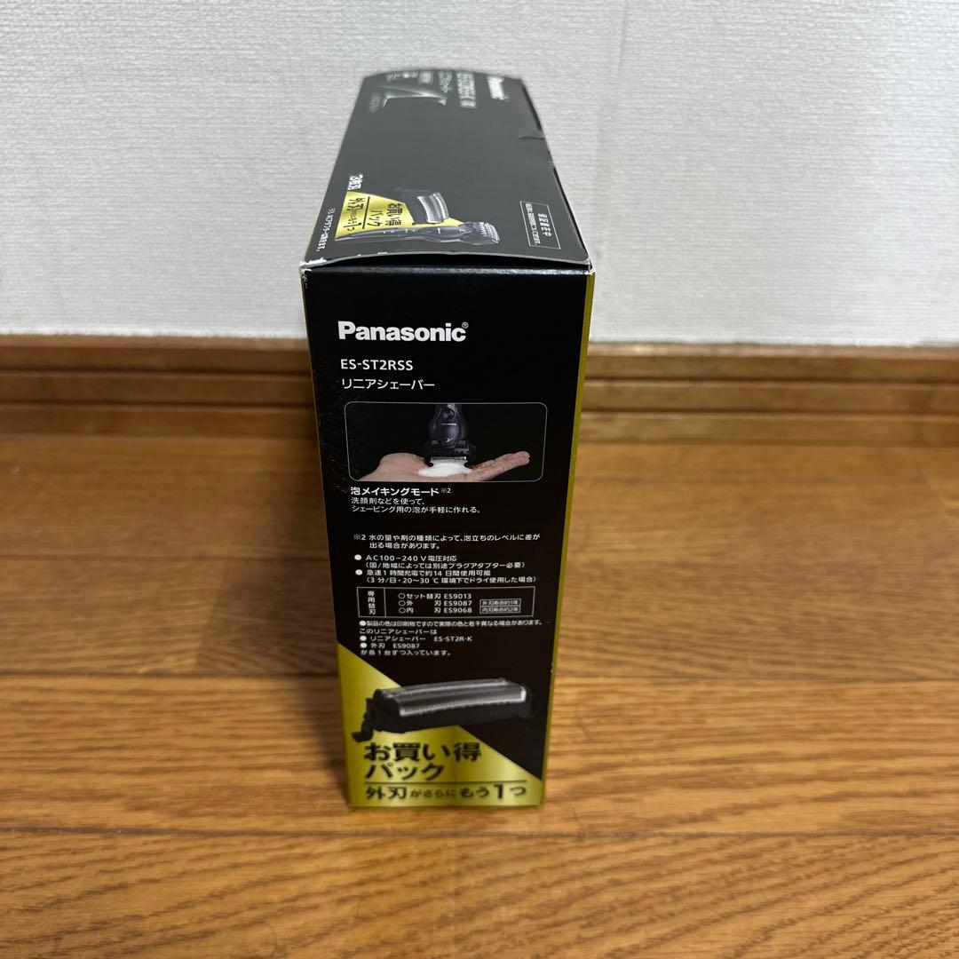 Panasonic ES-ST2RSS-K BLACK リニアシェイバー新品