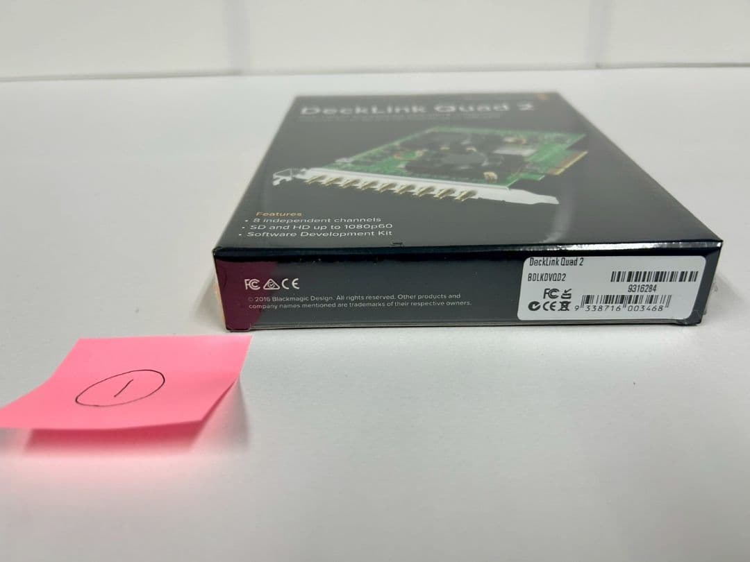 【新品未使用】①DeckLink Quad 2