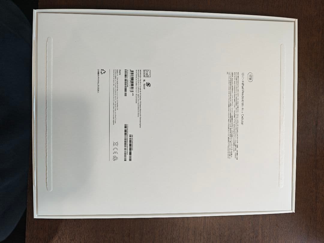 iPad Pro M4 13インチ Cellular 1TB ペンシル付き