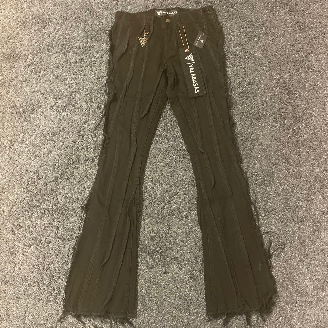 ‼️新作‼️ VALABASAS バラバサス ブラックフレアデニム 30 新品未使用