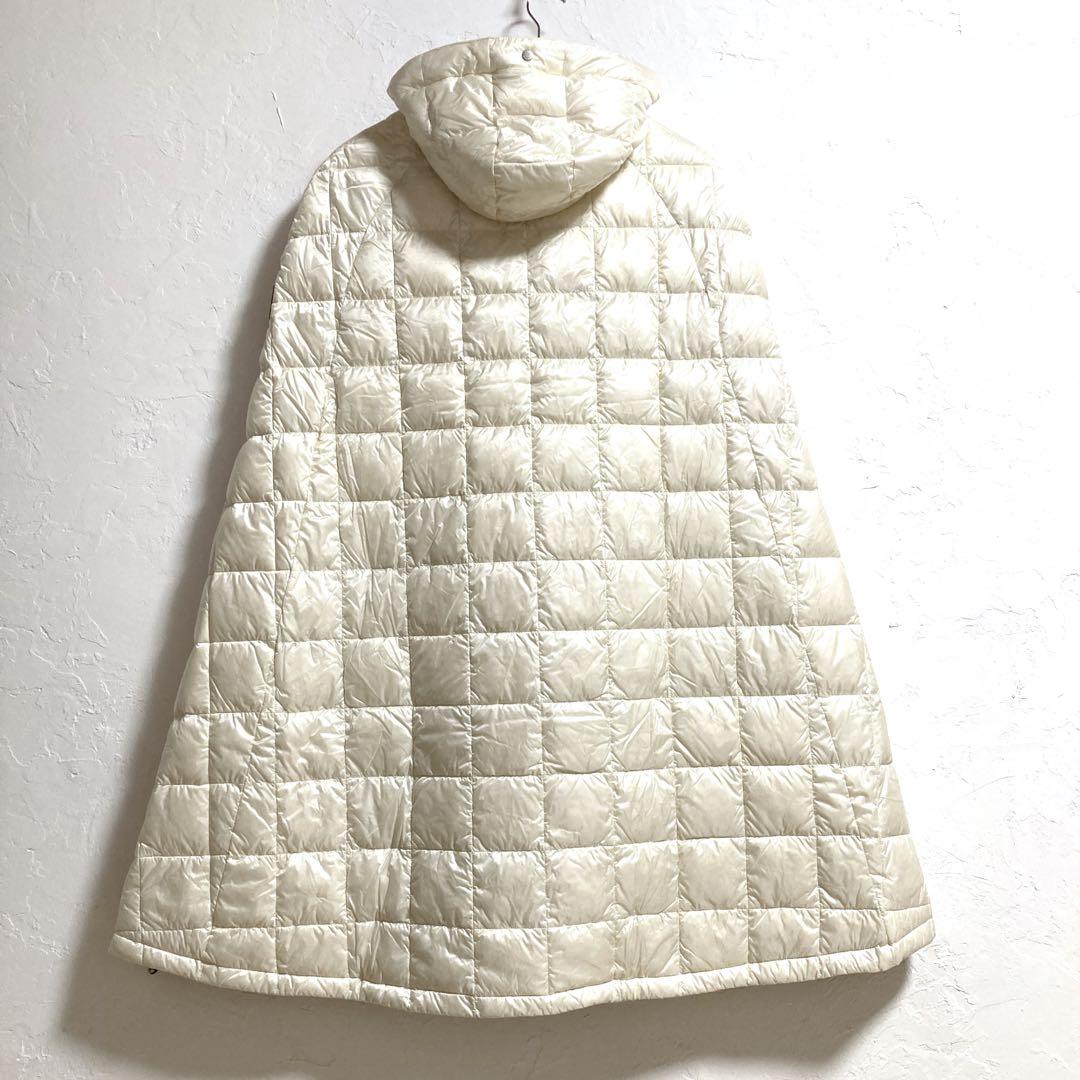 【新品タグ付き】TAION EXTRA ロングダウンケープ　ポンチョ　電熱