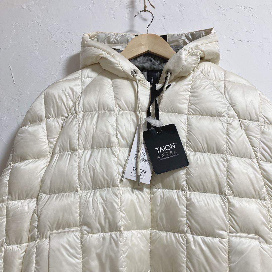 【新品タグ付き】TAION EXTRA ロングダウンケープ　ポンチョ　電熱