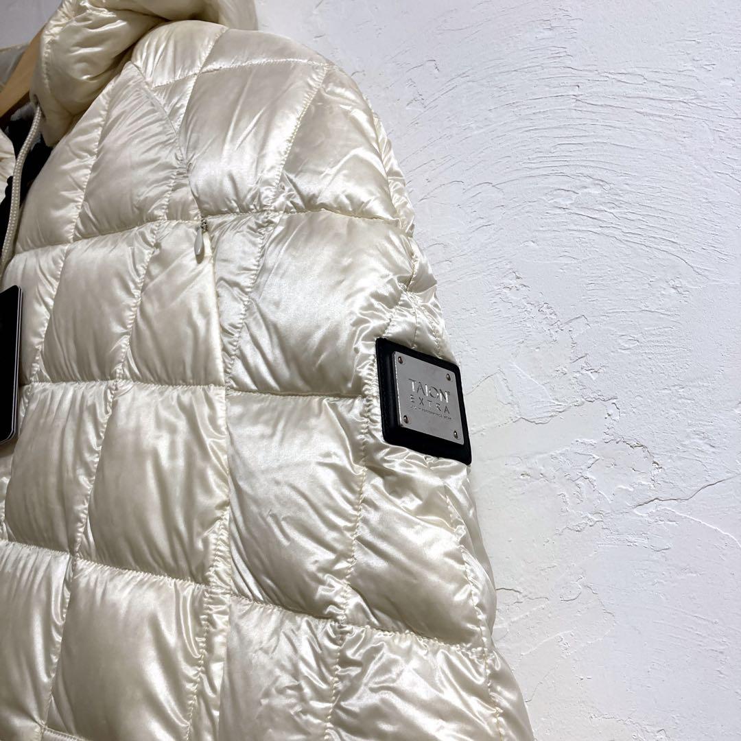 【新品タグ付き】TAION EXTRA ロングダウンケープ　ポンチョ　電熱