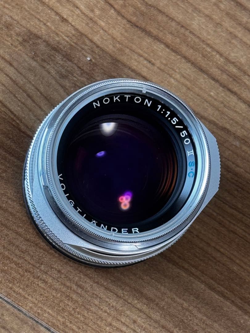 【稀少】Voigtlander Nokton 50mm f1.5 II +おまけ